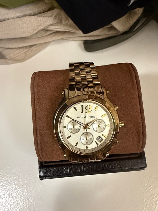 Michael Kors Accessories - Michael Kors Gold-Tone Watch